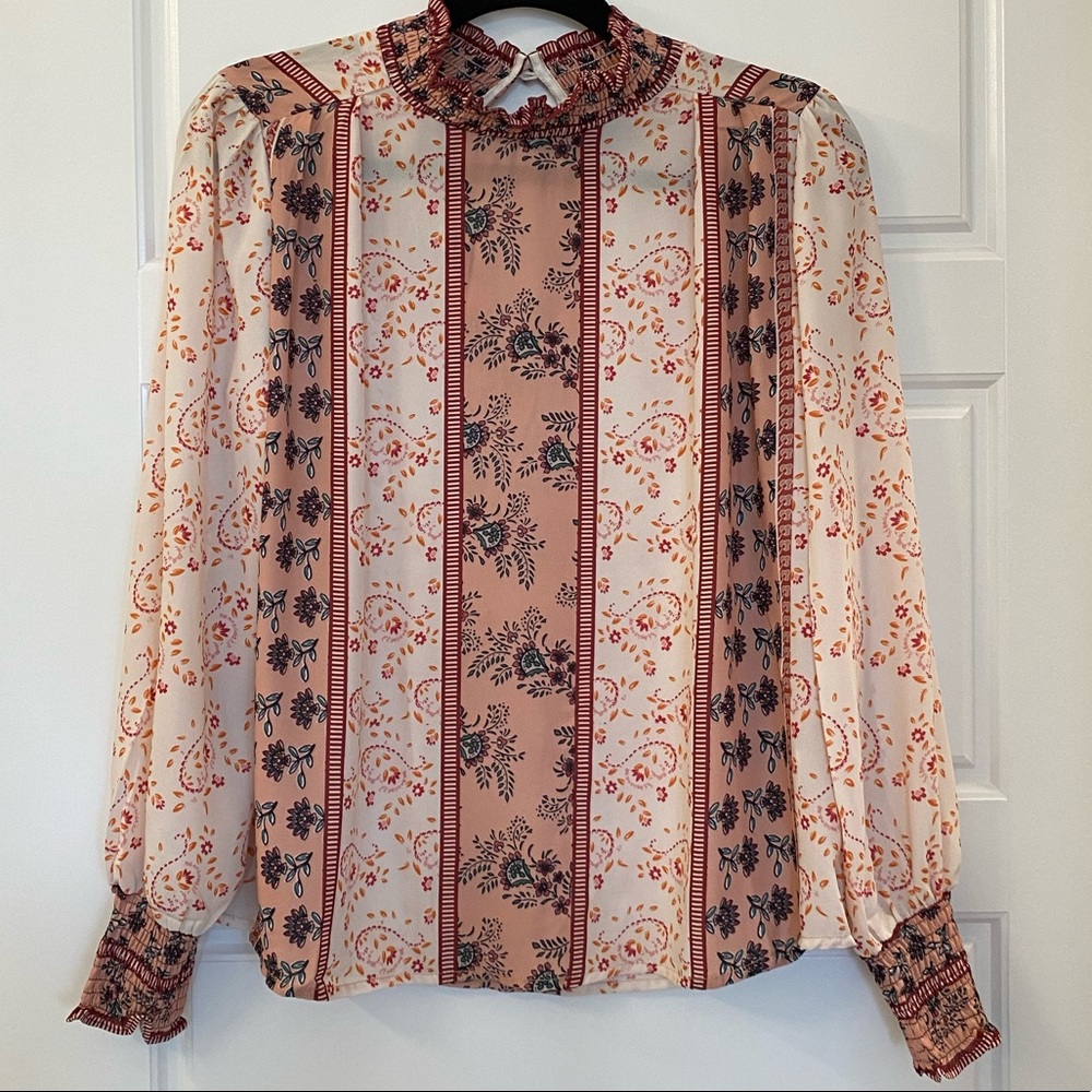 Multi Print Blouse